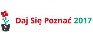 Logo konkursu daj się poznać 2017